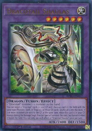 Image of Dracotail Shaulas [BPRO-EN037] Ultra Rare