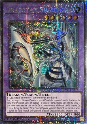Image of Dracotail Shaulas [BPRO-EN037] Starlight Rare