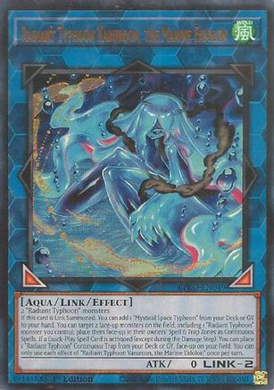 Image of Radiant Typhoon Varuroon, the Marine Eidolon [BPRO-EN049] Ultra Rare