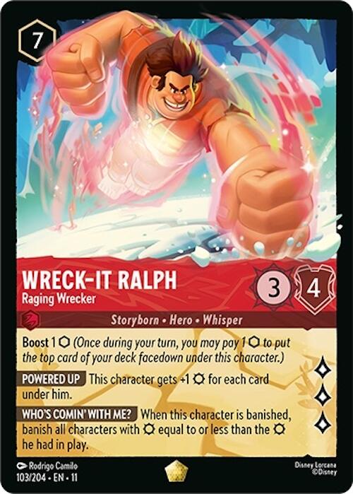 Image of Wreck-It Ralph - Raging Wrecker (103/204) [Winterspell]
