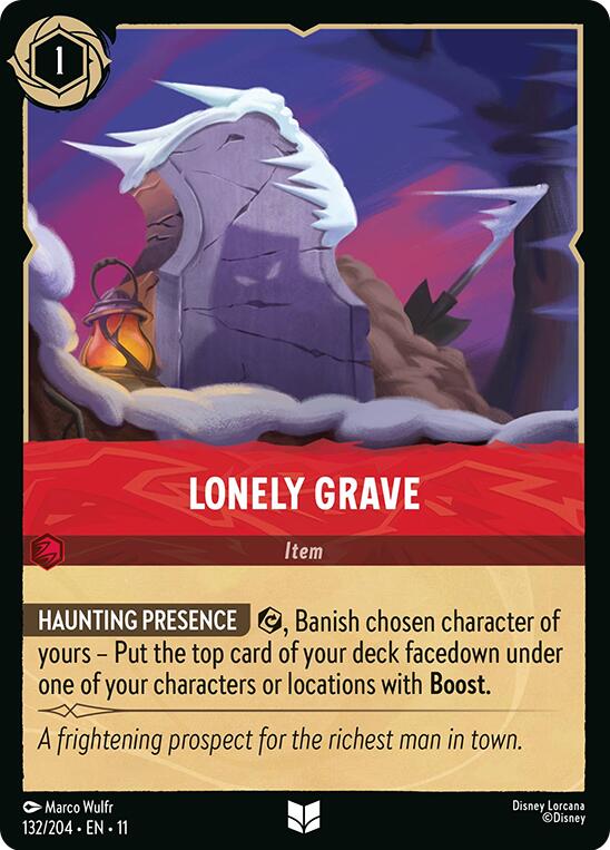 Image of Lonely Grave (132/204) [Winterspell]