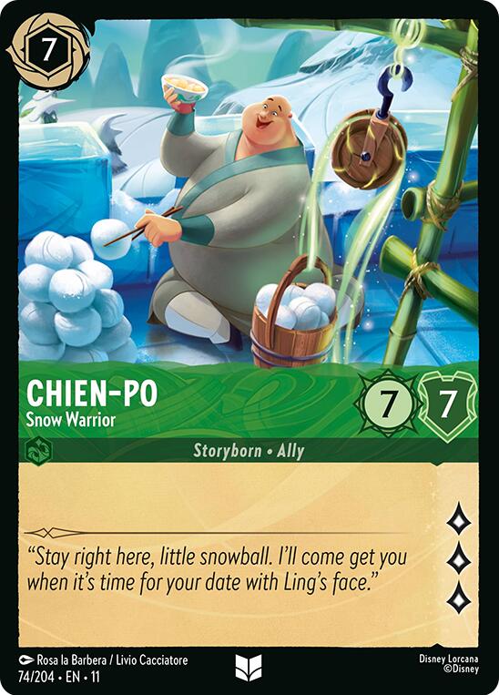 Image of Chien-Po - Snow Warrior (74/204) [Winterspell]