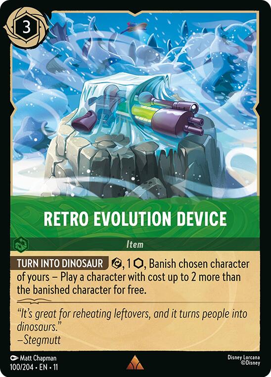 Image of Retro Evolution Device (100/204) [Winterspell]