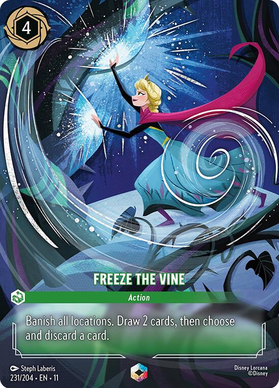 Image of Freeze the Vine (Enchanted) (231/204) [Winterspell]