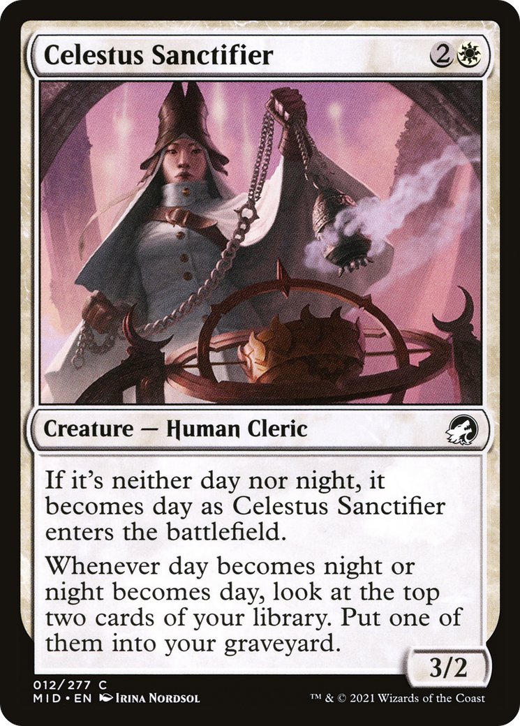 Image of Celestus Sanctifier [Innistrad: Midnight Hunt]