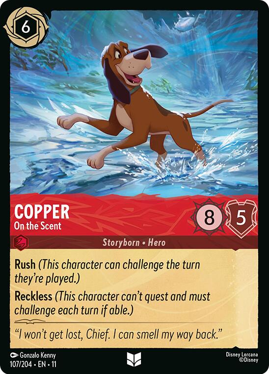 Image of Copper - On the Scent (107/204) [Winterspell]