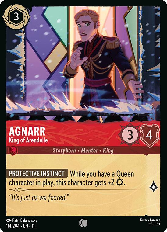 Image of Agnarr - King of Arendelle (114/204) [Winterspell]