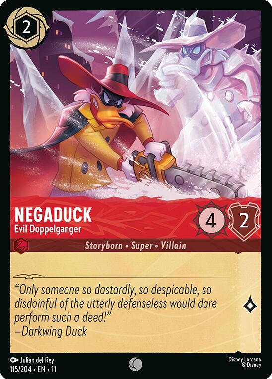 Image of Negaduck - Evil Doppelganger (115/204) [Winterspell]