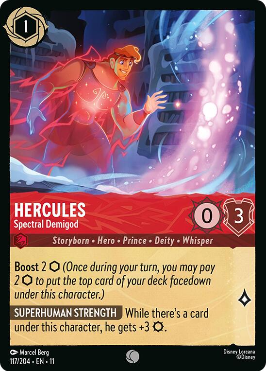 Image of Hercules - Spectral Demigod (117/204) [Winterspell]