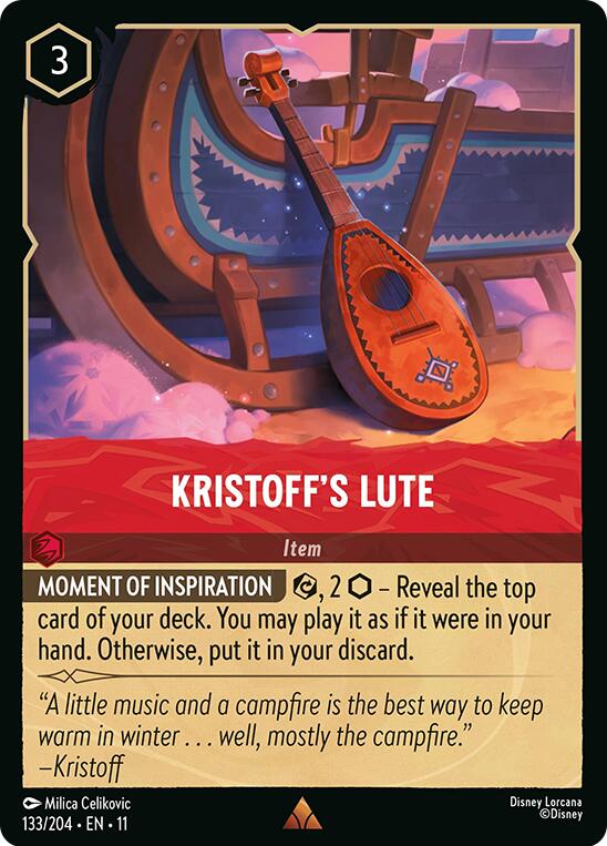 Image of Kristoff's Lute (133/204) [Winterspell]