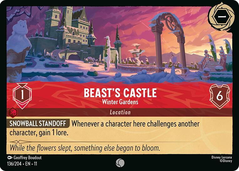 Image of Beast's Castle - Winter Gardens (136/204) [Winterspell]