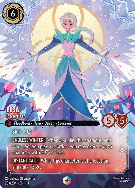 Image of Elsa - Ice Artisan (Enchanted) (233/204) [Winterspell]
