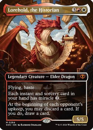 Image of Lorehold, the Historian (Borderless) [Secrets of Strixhaven]