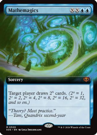Image of Mathemagics (Extended Art) [Secrets of Strixhaven]