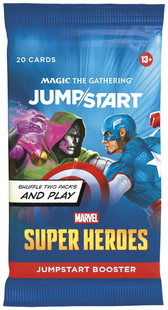 Image of Marvel Super Heroes - MTG - JUMPSTART BOOSTER PACK (PREORDER)