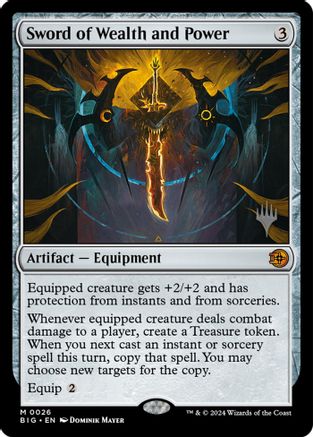 Image of Sword of Wealth and Power [Lorwyn Eclipsed Promos]