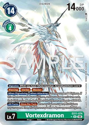 Image of Vortexdramon [EX11-074] (Alternate Art) [Dawn of Liberator]