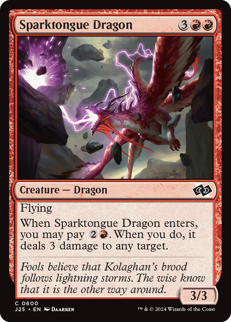 Image of Sparktongue Dragon [Foundations Jumpstart]