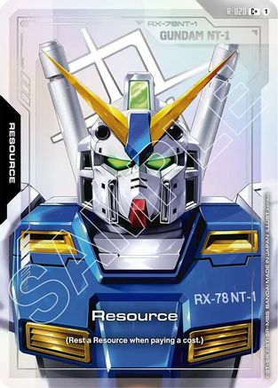 Image of Resource (R-020) (C+) (R-020) - Steel Requiem Holofoil