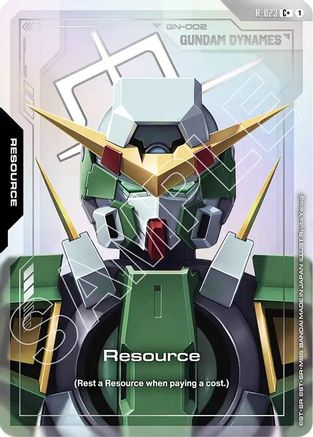 Image of Resource (R-023) (C+) (R-023) - Steel Requiem Holofoil