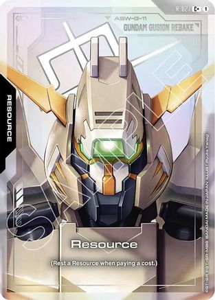 Image of Resource (R-027) (C+) (R-027) - Steel Requiem Holofoil