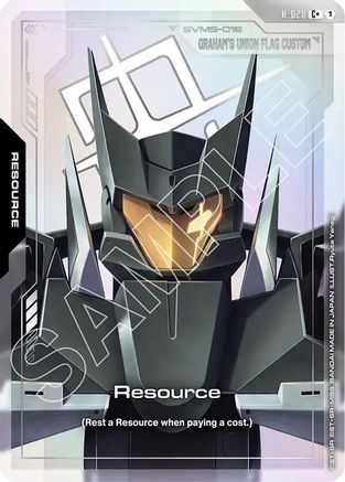 Image of Resource (R-028) (C+) (R-028) - Steel Requiem Holofoil