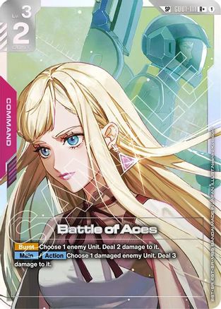 Image of Battle of Aces (SP) (R+) (GD01-111) - Steel Requiem Holofoil