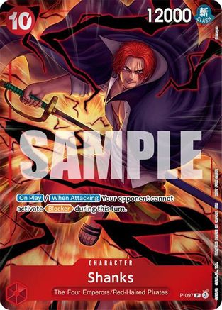 Image of Shanks (Event Pack Vol. 8) (P-097) - One Piece Promotion Cards Foil