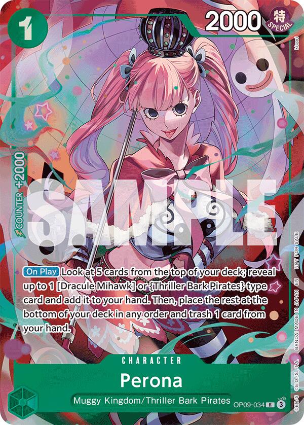 Image of Perona (OP09-034) [Starter Deck: Film Edition]