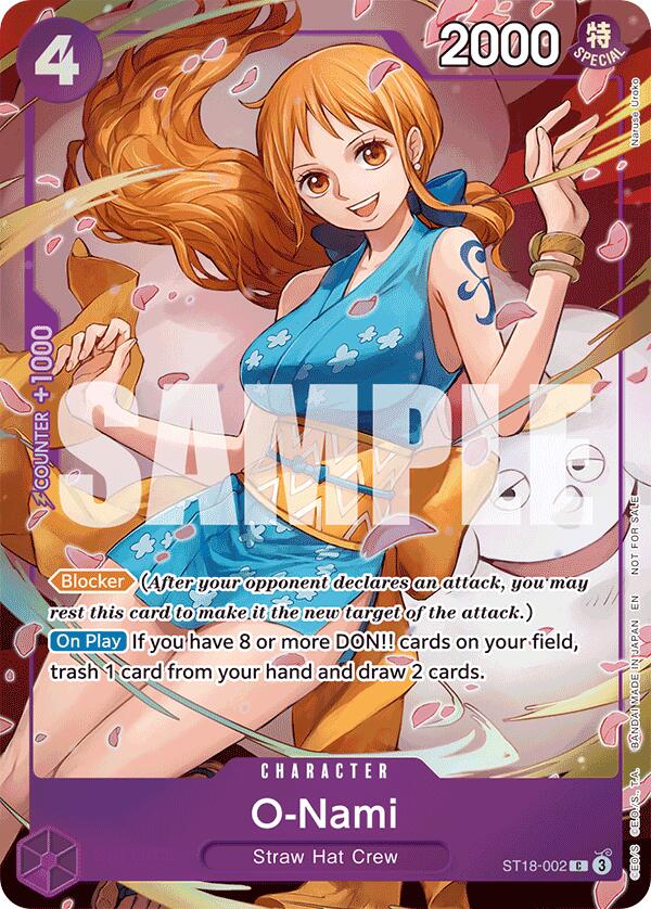 Image of O-Nami (ST18-002) [Starter Deck: Film Edition]