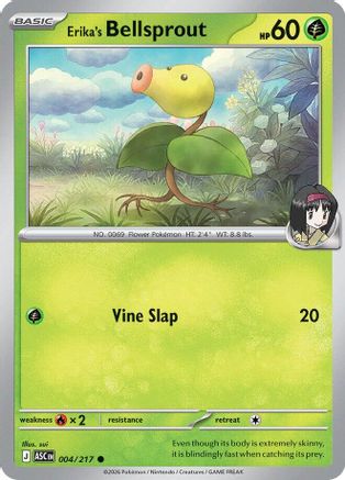 Image of Erika's Bellsprout (004/217) [Mega Evolution: Ascended Heroes]