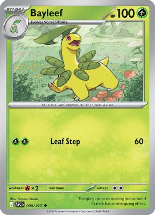 Image of Bayleef (009/217) [Mega Evolution: Ascended Heroes]