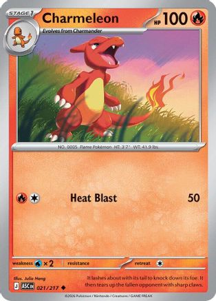 Image of Charmeleon (021/217) [Mega Evolution: Ascended Heroes]