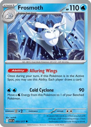 Image of Frosmoth (053/217) [Mega Evolution: Ascended Heroes]