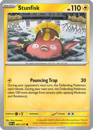Image of Stunfisk (062/217) [Mega Evolution: Ascended Heroes]