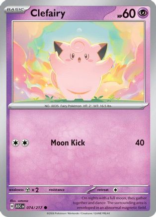 Image of Clefairy (074/217) [Mega Evolution: Ascended Heroes]