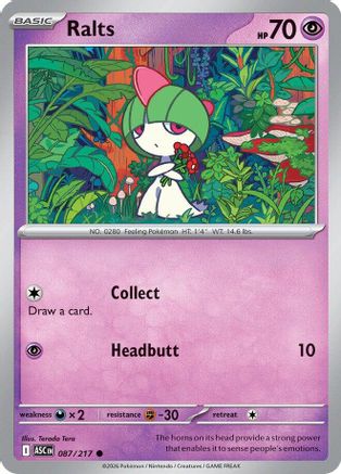 Image of Ralts (087/217) [Mega Evolution: Ascended Heroes]
