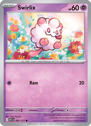 Image of Swirlix (093/217) [Mega Evolution: Ascended Heroes]