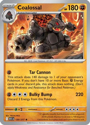 Image of Coalossal (120/217) [Mega Evolution: Ascended Heroes]