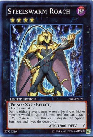 Image of Steelswarm Roach [CT09-EN021] Super Rare