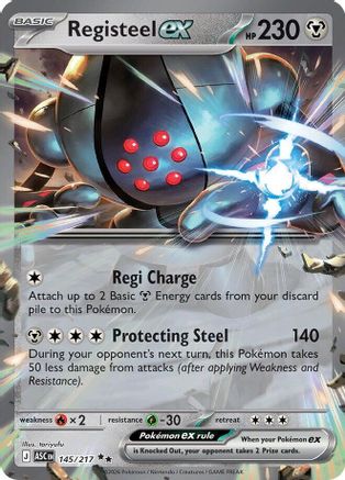 Image of Registeel ex (145/217) [Mega Evolution: Ascended Heroes]