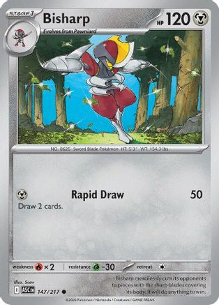 Image of Bisharp (147/217) [Mega Evolution: Ascended Heroes]