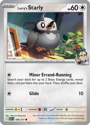 Image of Larry's Starly (168/217) [Mega Evolution: Ascended Heroes]