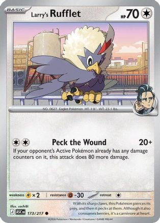 Image of Larry's Rufflet (173/217) [Mega Evolution: Ascended Heroes]