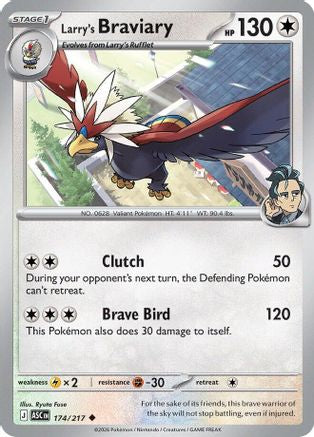 Image of Larry's Braviary (174/217) [Mega Evolution: Ascended Heroes]