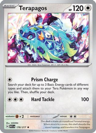 Image of Terapagos (178/217) [Mega Evolution: Ascended Heroes]