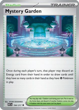Image of Mystery Garden 194  - Reverse Holofoil ME Ascended Heroes - Uncommon