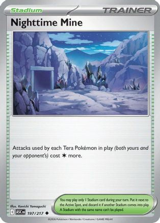 Image of Nighttime Mine 197  - Reverse Holofoil ME Ascended Heroes - Uncommon