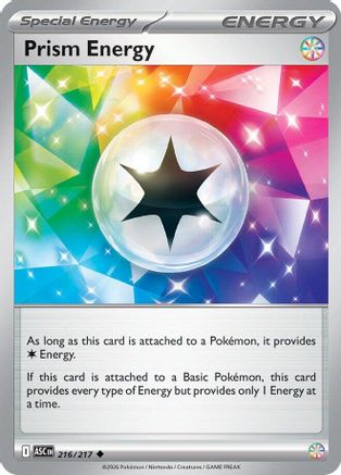 Image of Prism Energy 216  - Reverse Holofoil ME Ascended Heroes - Uncommon