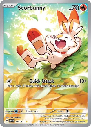 Image of Scorbunny (225/217) [Mega Evolution: Ascended Heroes]